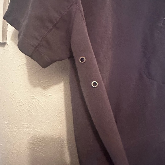 Men’s Medium Healing Hands HH360 Gray Scrub Top - Picture 3 of 4